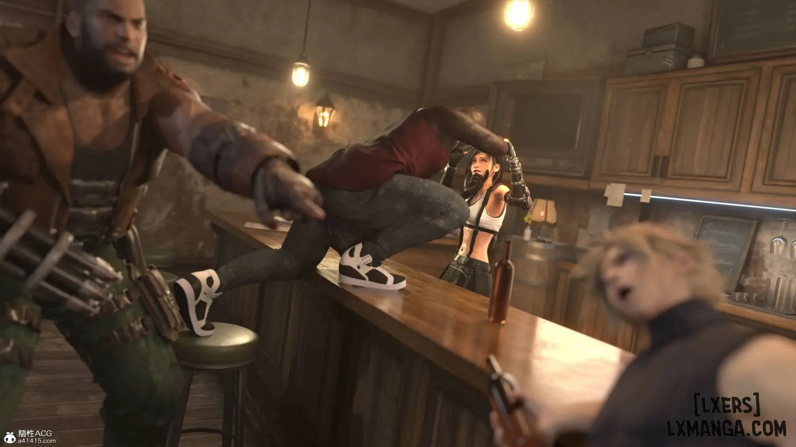 HentaiVN.net - Ảnh 13 - Careless Night - Tifa - C3 - END