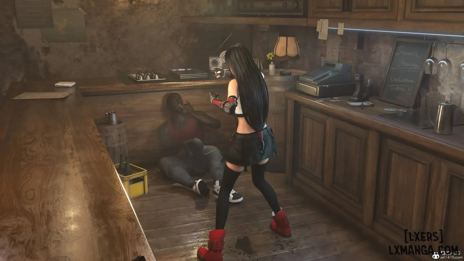 HentaiVN.net - Ảnh 26 - Careless Night - Tifa - C3 - END