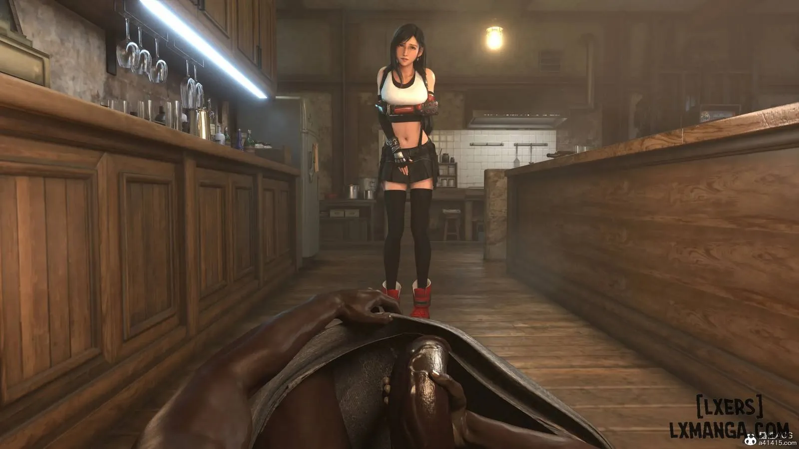 HentaiVN.net - Ảnh 28 - Careless Night - Tifa - C3 - END