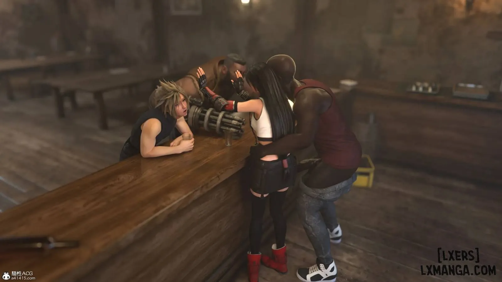HentaiVN.net - Ảnh 30 - Careless Night - Tifa - C3 - END