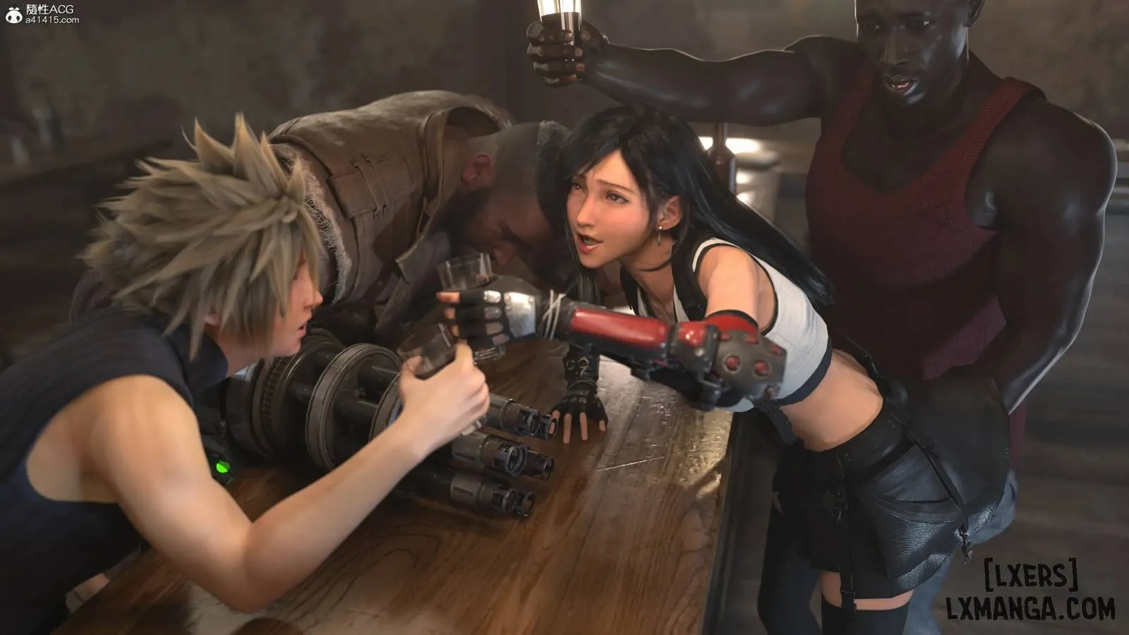 HentaiVN.net - Ảnh 32 - Careless Night - Tifa - C3 - END