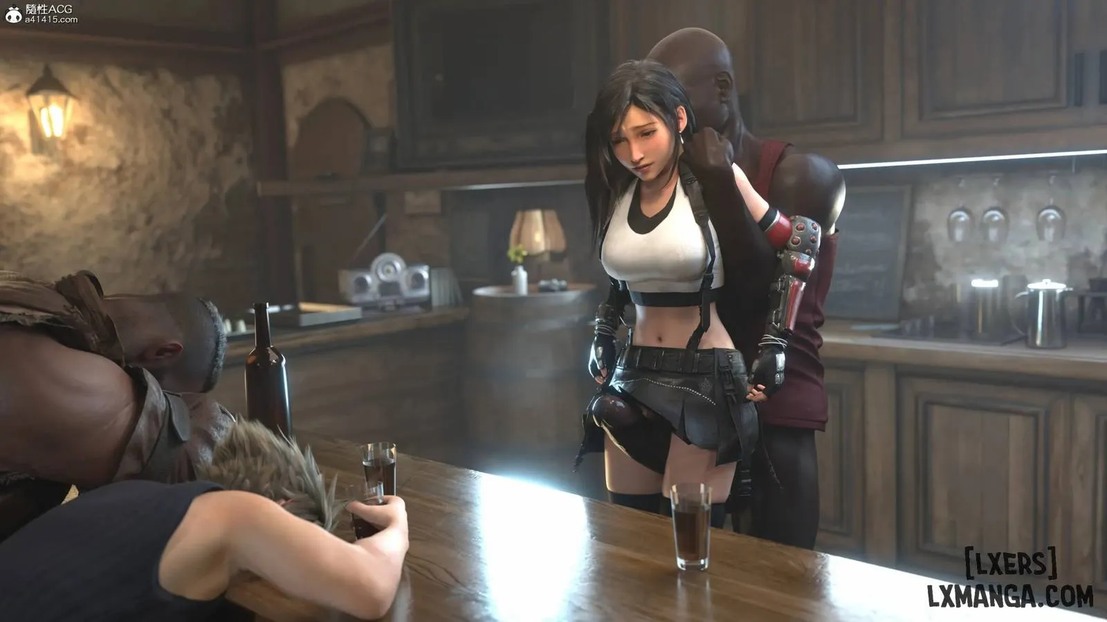 HentaiVN.net - Ảnh 43 - Careless Night - Tifa - C3 - END
