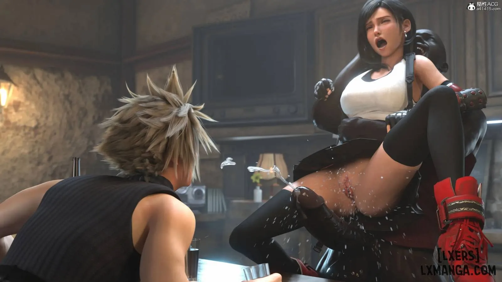 HentaiVN.net - Ảnh 47 - Careless Night - Tifa - C3 - END