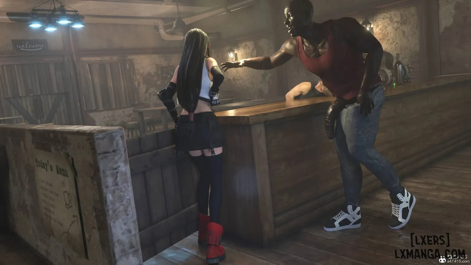 HentaiVN.net - Ảnh 77 - Careless Night - Tifa - C3 - END