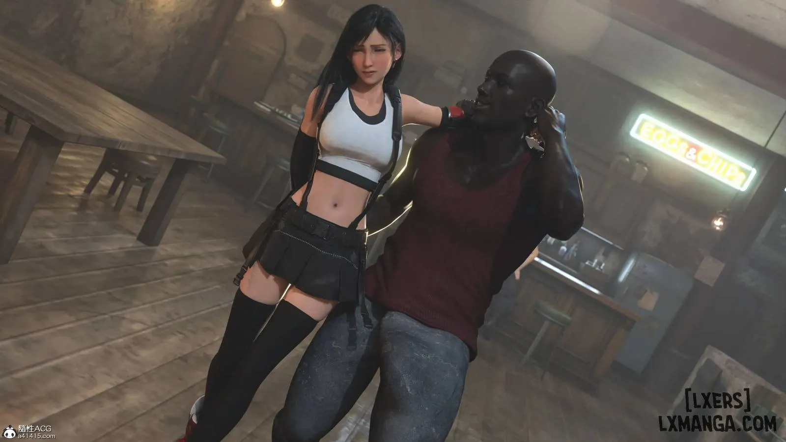 HentaiVN.net - Ảnh 82 - Careless Night - Tifa - C3 - END
