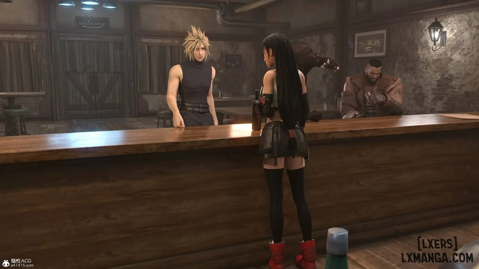 HentaiVN.net - Ảnh 9 - Careless Night - Tifa - C3 - END