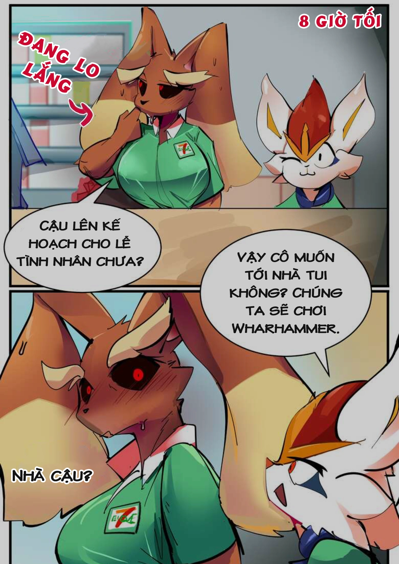 HentaiVN.net - Ảnh 5 - Lopunny và Cinderace - Oneshot