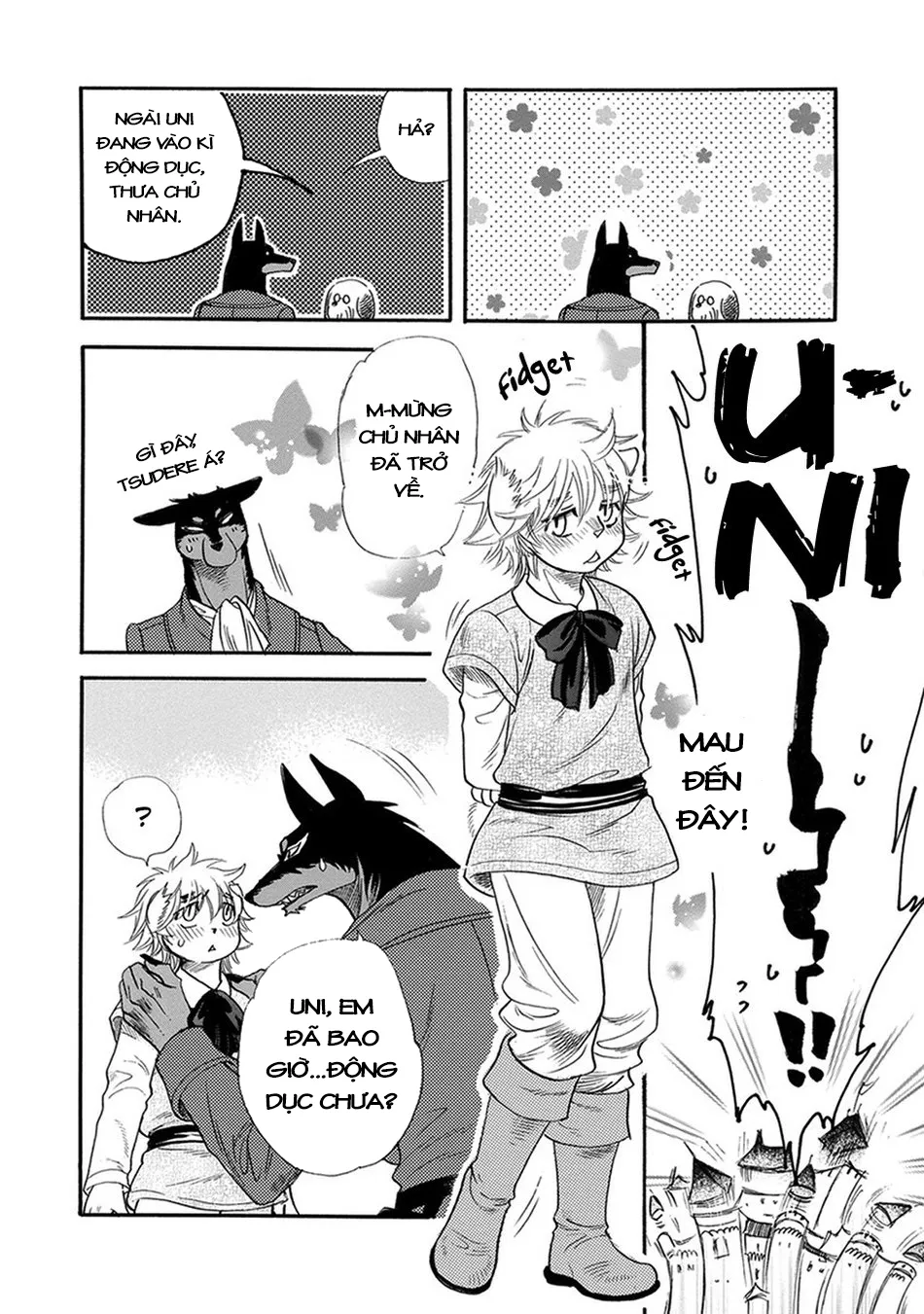 HentaiVN.net - Ảnh 5 - Chủ nhân của tôi [Boku no Danna-sama] - Chap 4