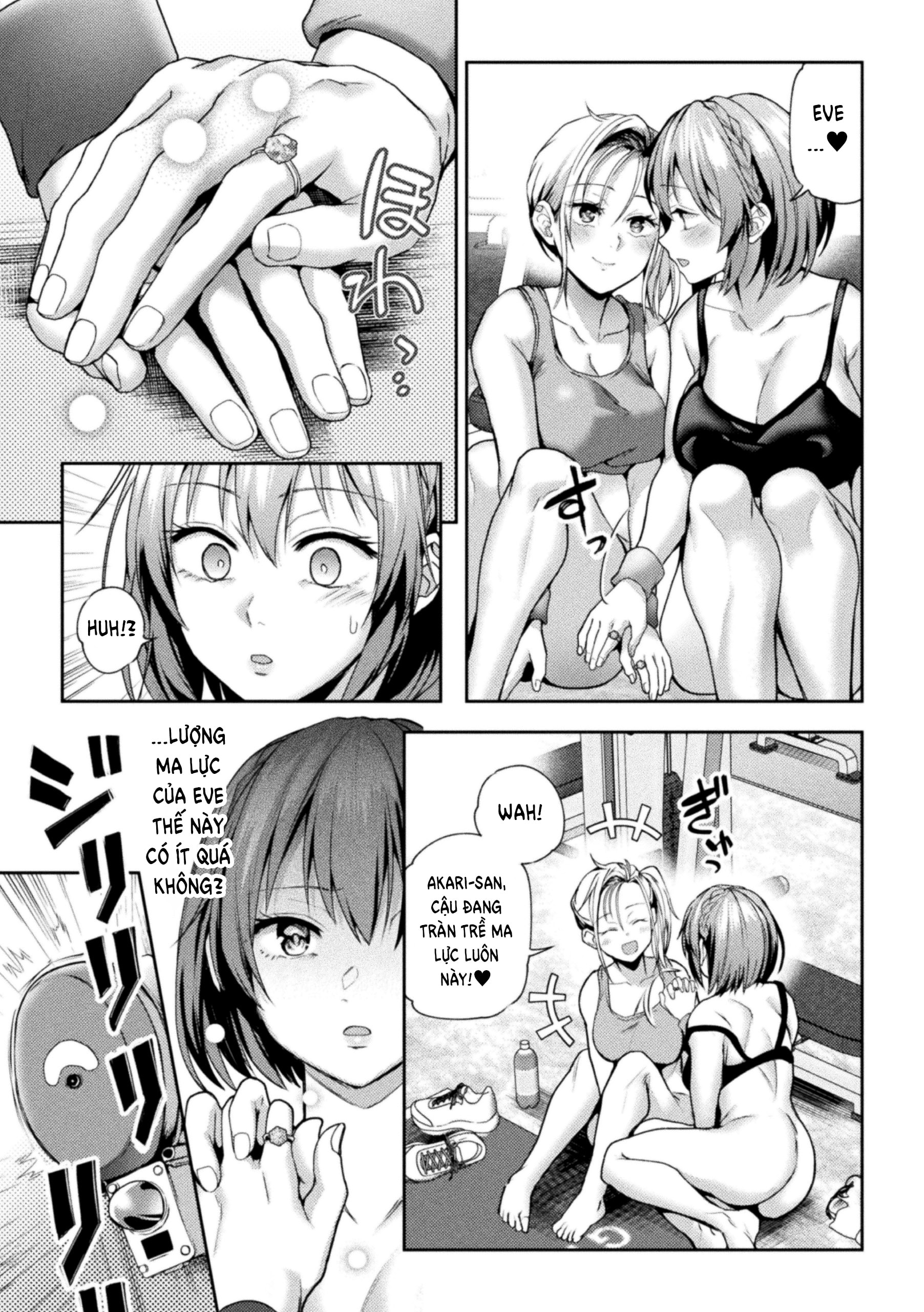 HentaiVN.net - Ảnh 21 - Khi hai Thiếu nữ Ma pháp Hôn nhau - Chap 2