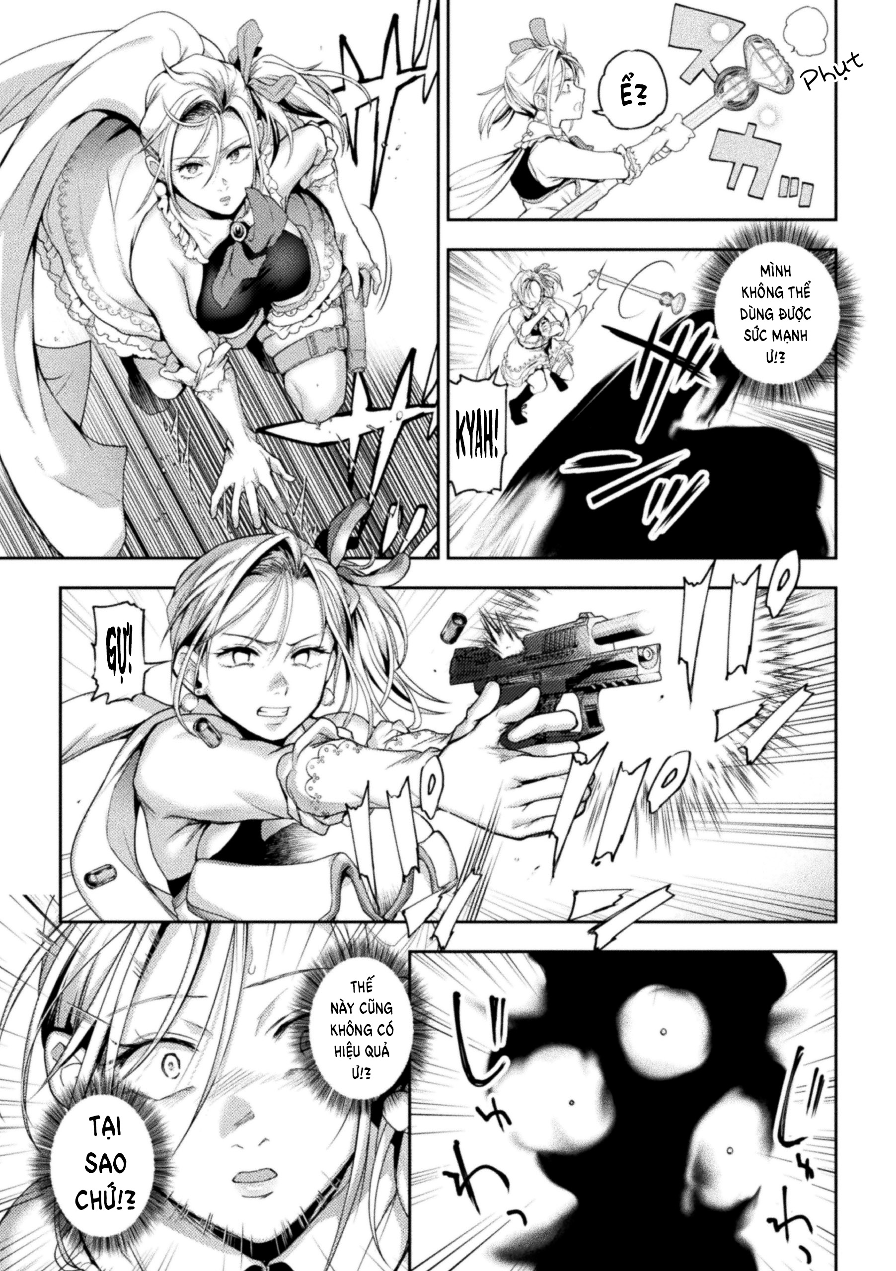 HentaiVN.net - Ảnh 23 - Khi hai Thiếu nữ Ma pháp Hôn nhau - Chap 2