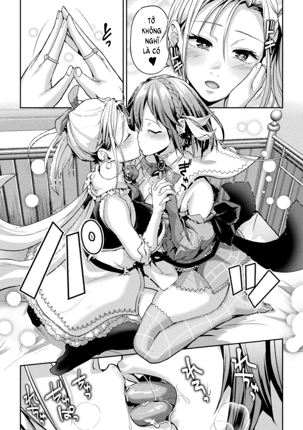 HentaiVN.net - Ảnh 11 - Khi hai Thiếu nữ Ma pháp Hôn nhau - Chap 3