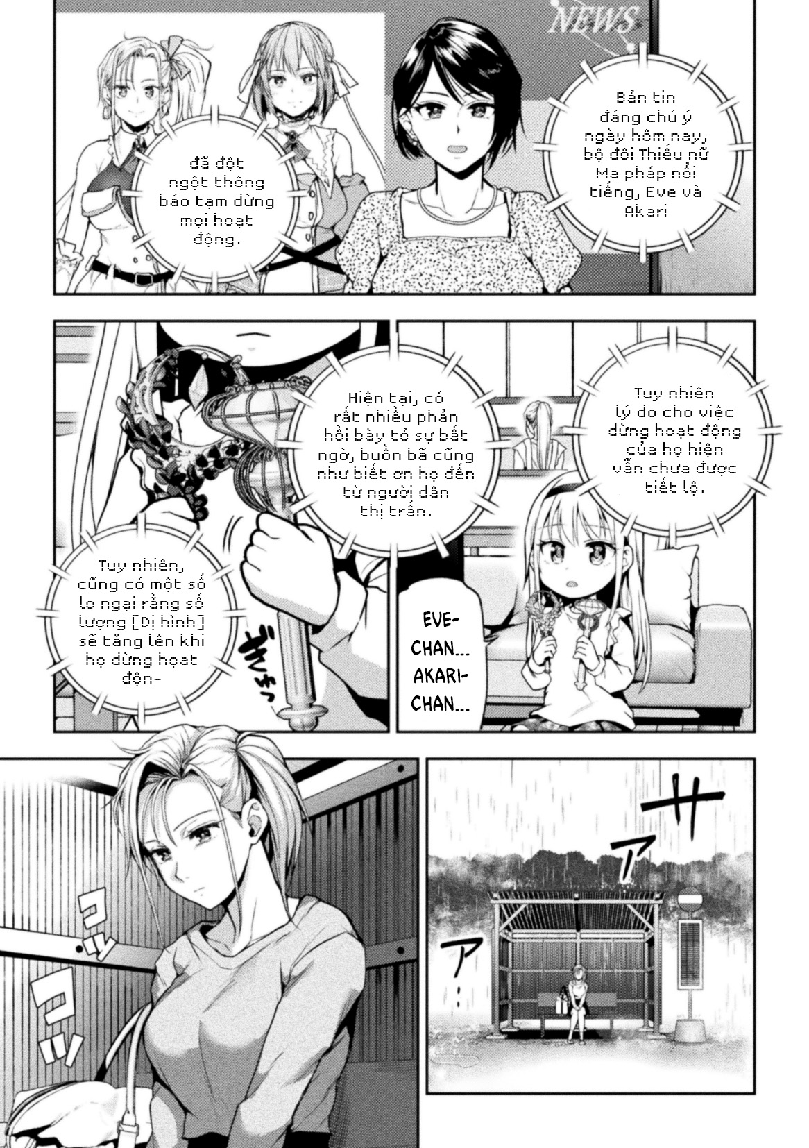 HentaiVN.net - Ảnh 3 - Khi hai Thiếu nữ Ma pháp Hôn nhau - Chap 3