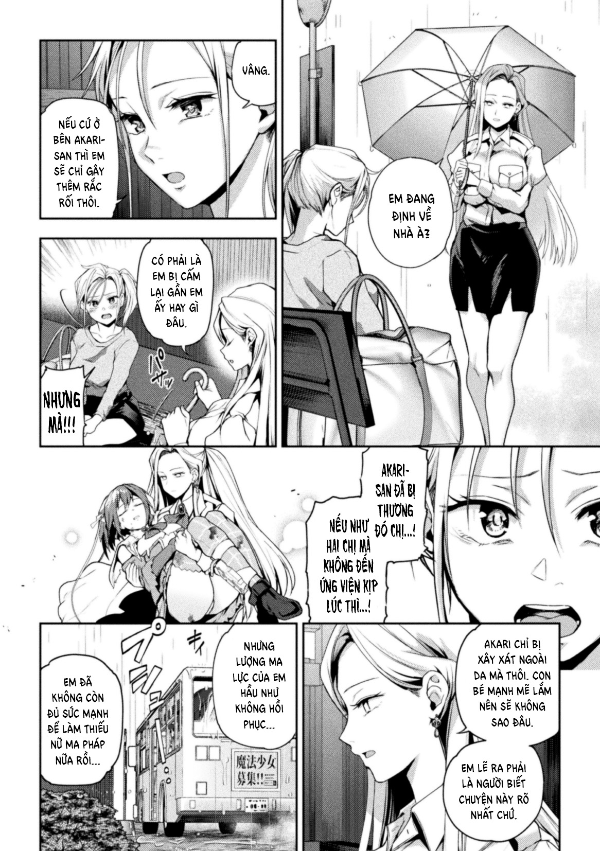 HentaiVN.net - Ảnh 4 - Khi hai Thiếu nữ Ma pháp Hôn nhau - Chap 3