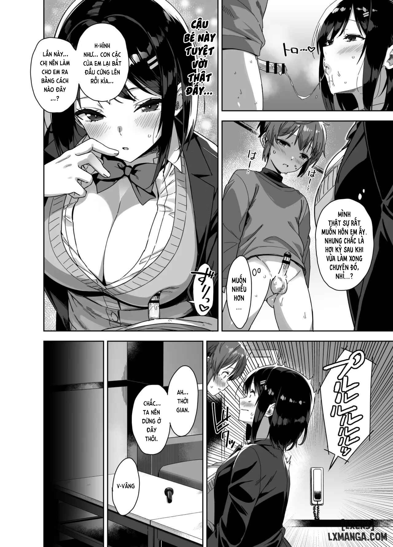 HentaiVN.net - Ảnh 17 - Boku Nerai no Ecchi na Dekkai Onee-san - Oneshot.