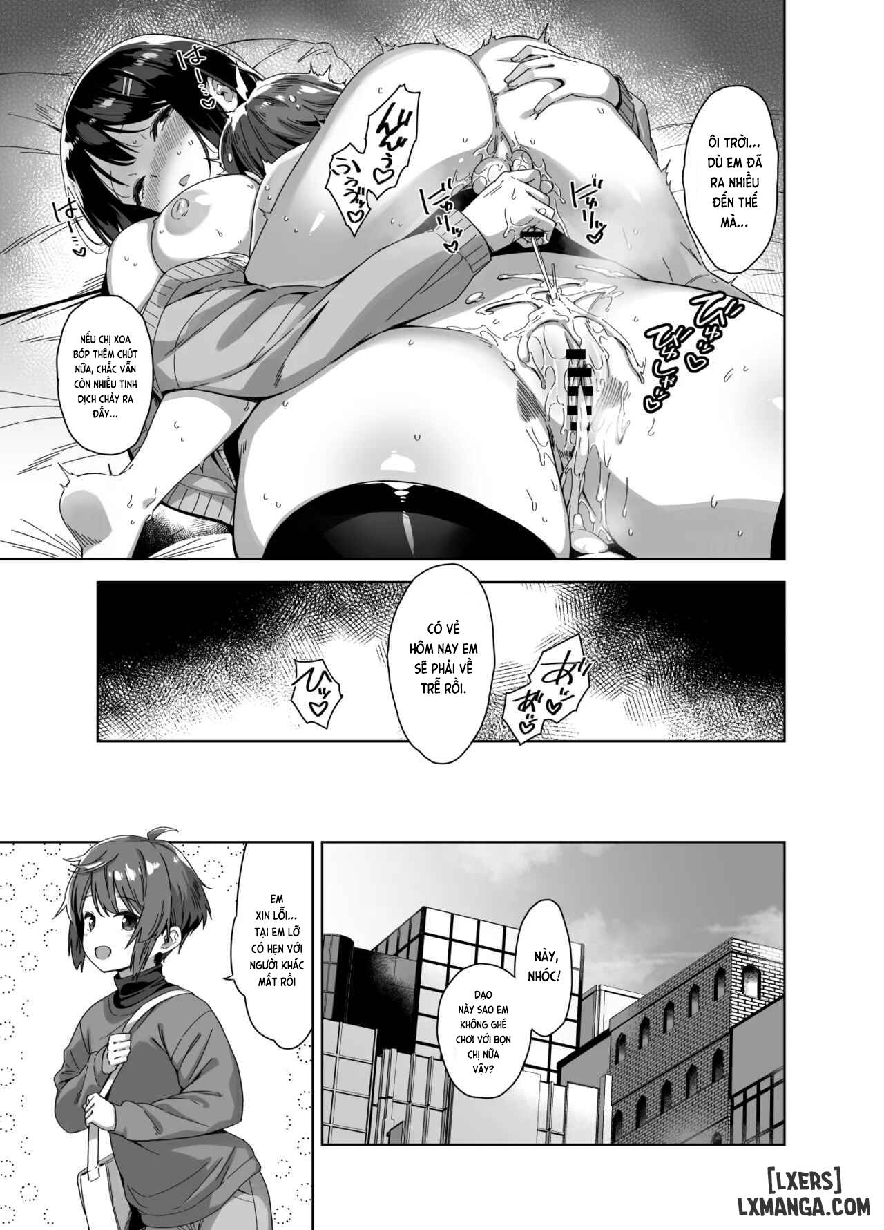 HentaiVN.net - Ảnh 30 - Boku Nerai no Ecchi na Dekkai Onee-san - Oneshot.