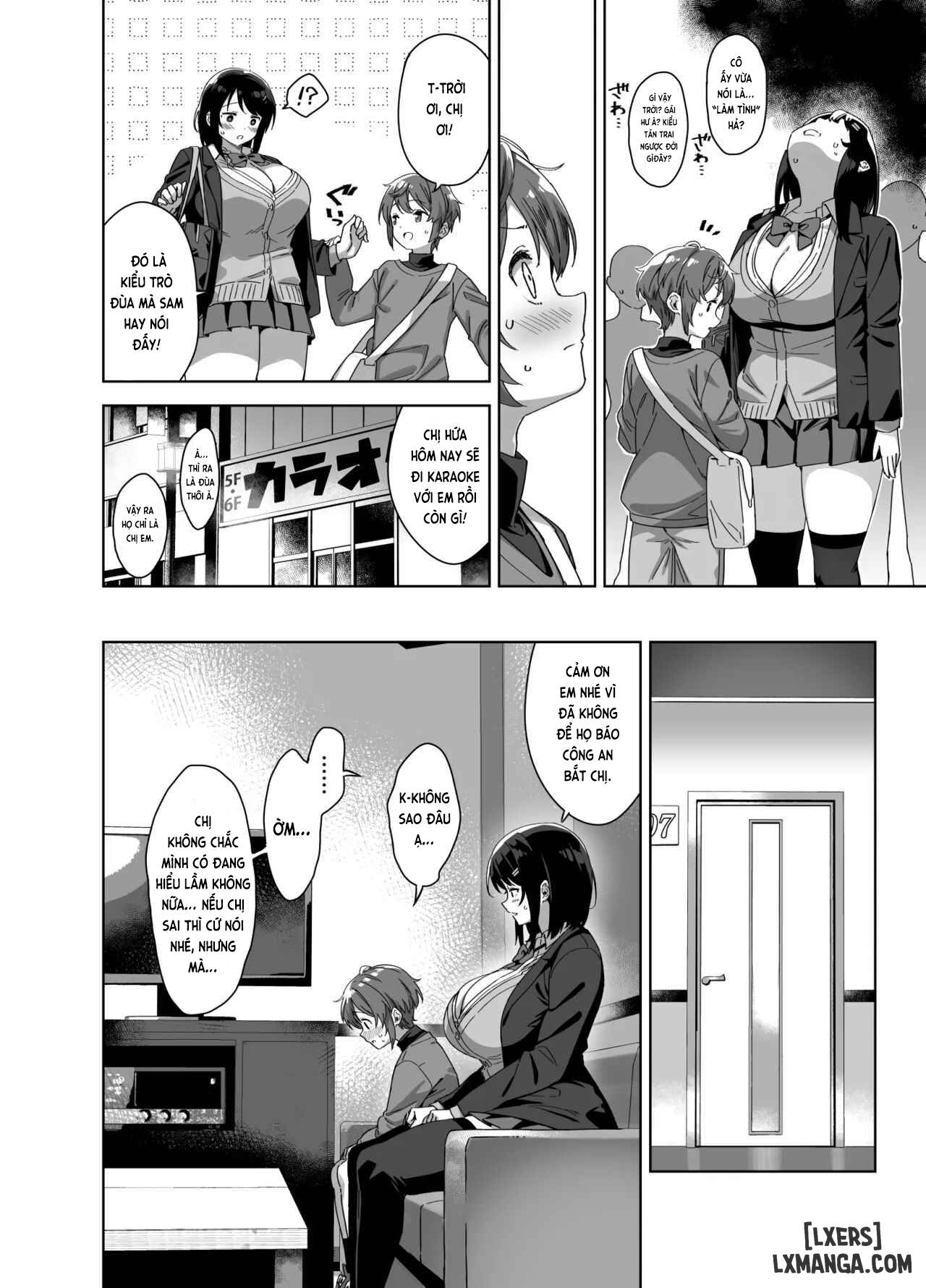 HentaiVN.net - Ảnh 7 - Boku Nerai no Ecchi na Dekkai Onee-san - Oneshot.