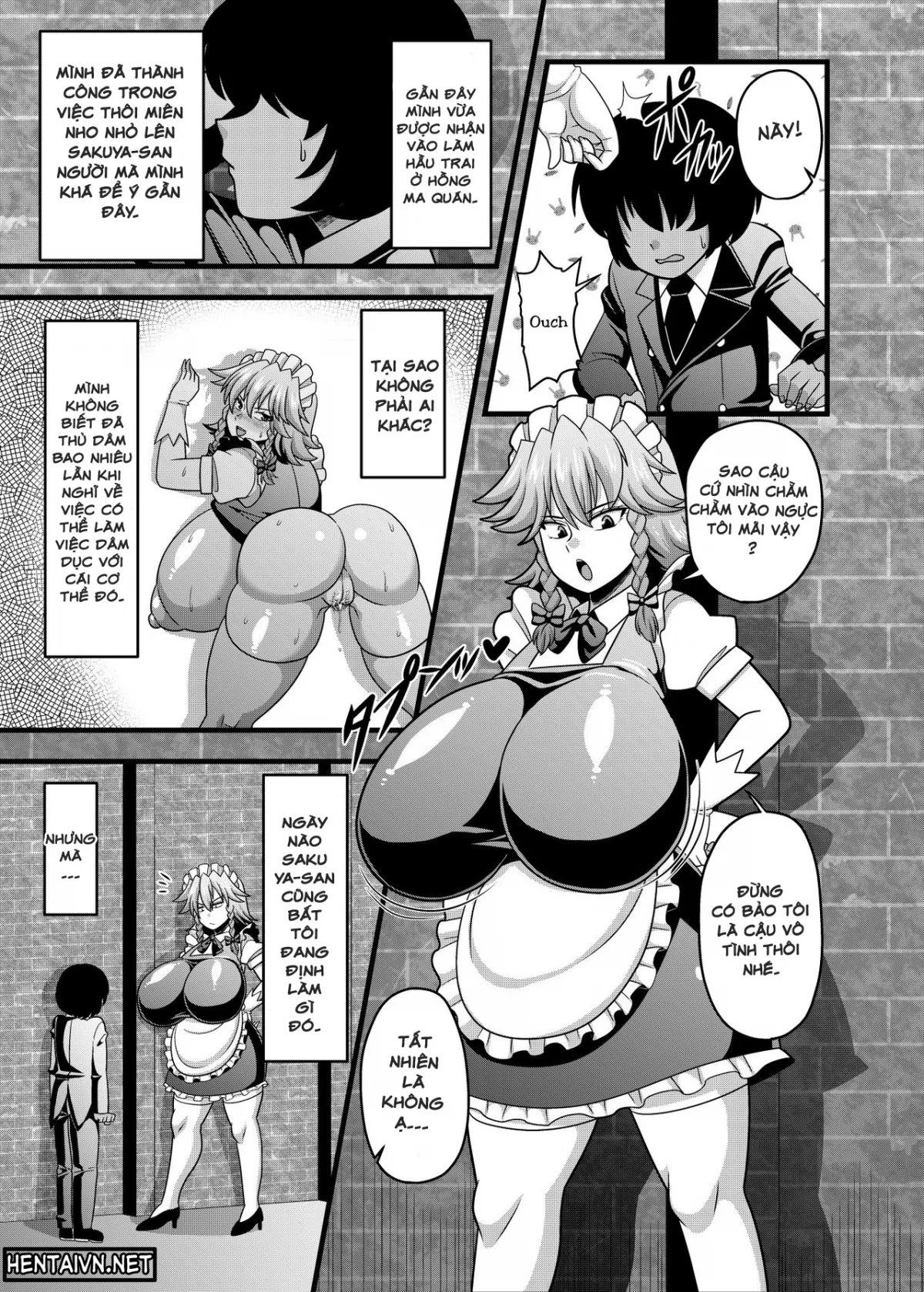 HentaiVN.net - Ảnh 4 - Ngực Sayuka-san Rất To Nên Tôi Đã Thôi Miên Cô Ấy [Sakuya-san no Oppai ga Susamajiku Ookikatta no de Saiminjutsu o Tsukatte Totemo Nakayoku Natta Hanashi, 咲夜さんのおっぱいが凄まじく大きかったので催眠術を使ってとても仲良くなった話] - Oneshotto!