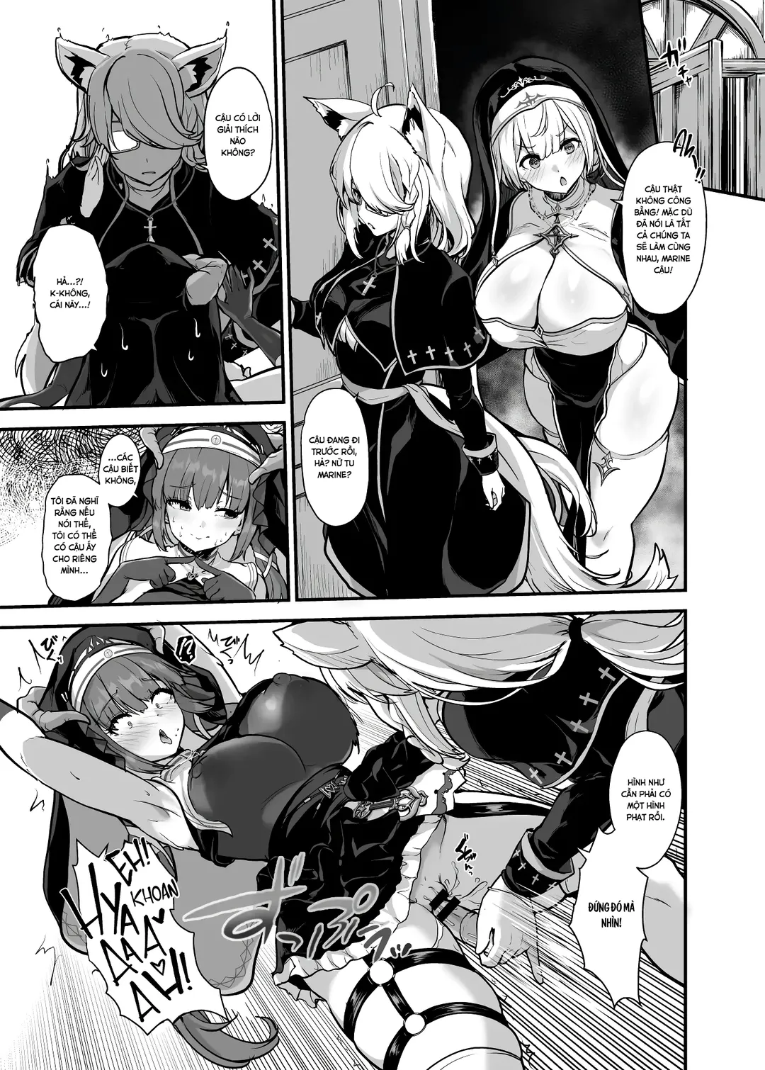 HentaiVN.net - Ảnh 16 - The Secret Confessional - Oneshot