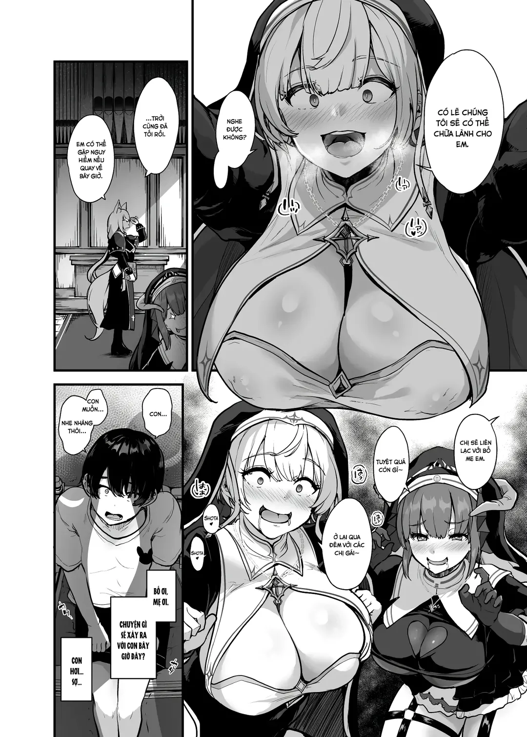 HentaiVN.net - Ảnh 7 - The Secret Confessional - Oneshot