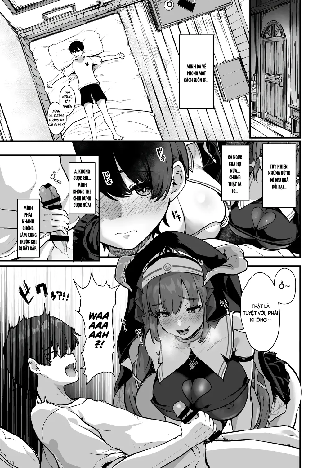 HentaiVN.net - Ảnh 8 - The Secret Confessional - Oneshot