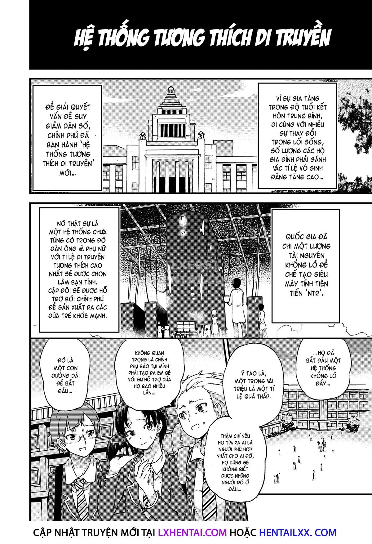 HentaiVN.net - Ảnh 6 - Government-Approved NTR Babymaking Matching [Seifu Kounin NTR Kozukuri Matching] - Chap 1