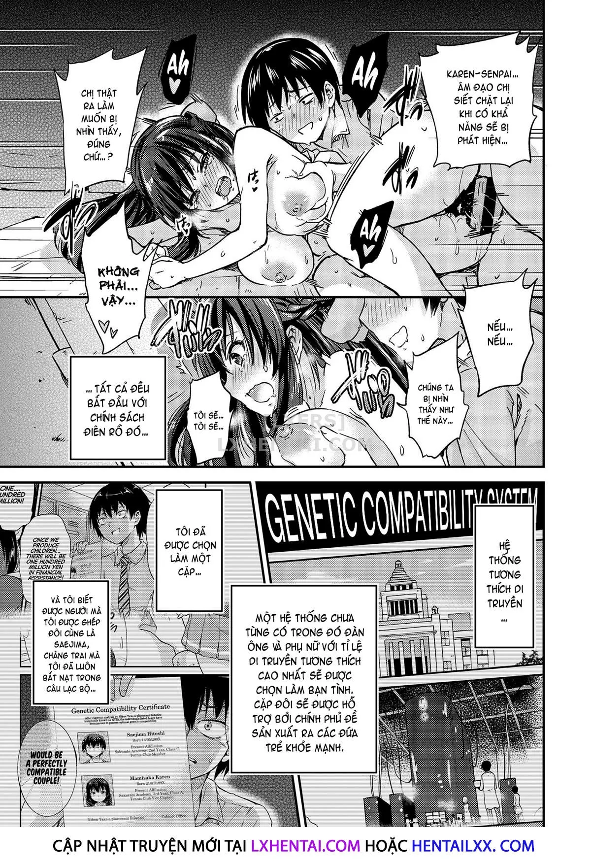 HentaiVN.net - Ảnh 7 - Government-Approved NTR Babymaking Matching [Seifu Kounin NTR Kozukuri Matching] - Chap 2