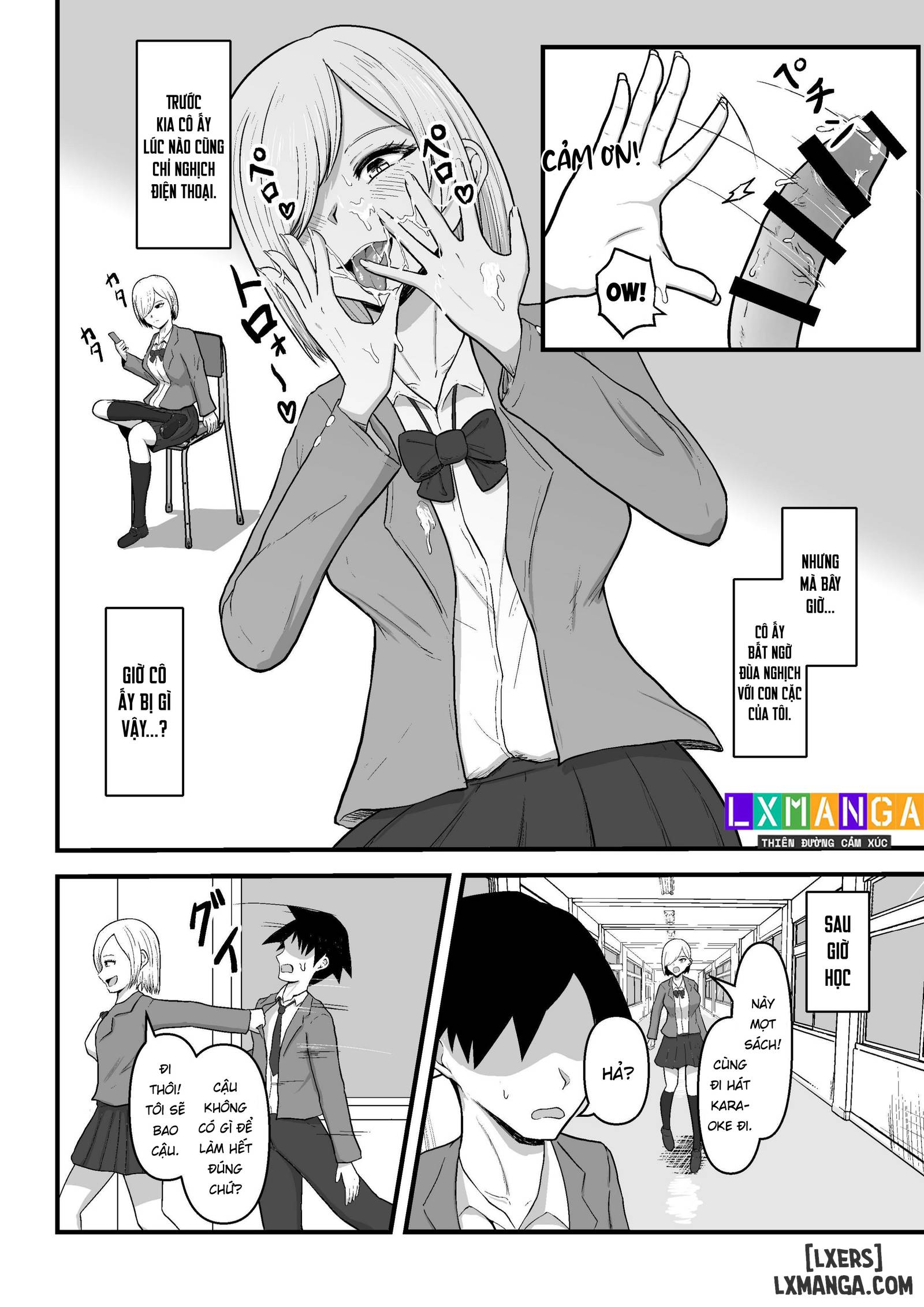 HentaiVN.net - Ảnh 8 - Tonari no Gyaru ga Boku no Chinpo Izonshou ni Natta - Oneshot.