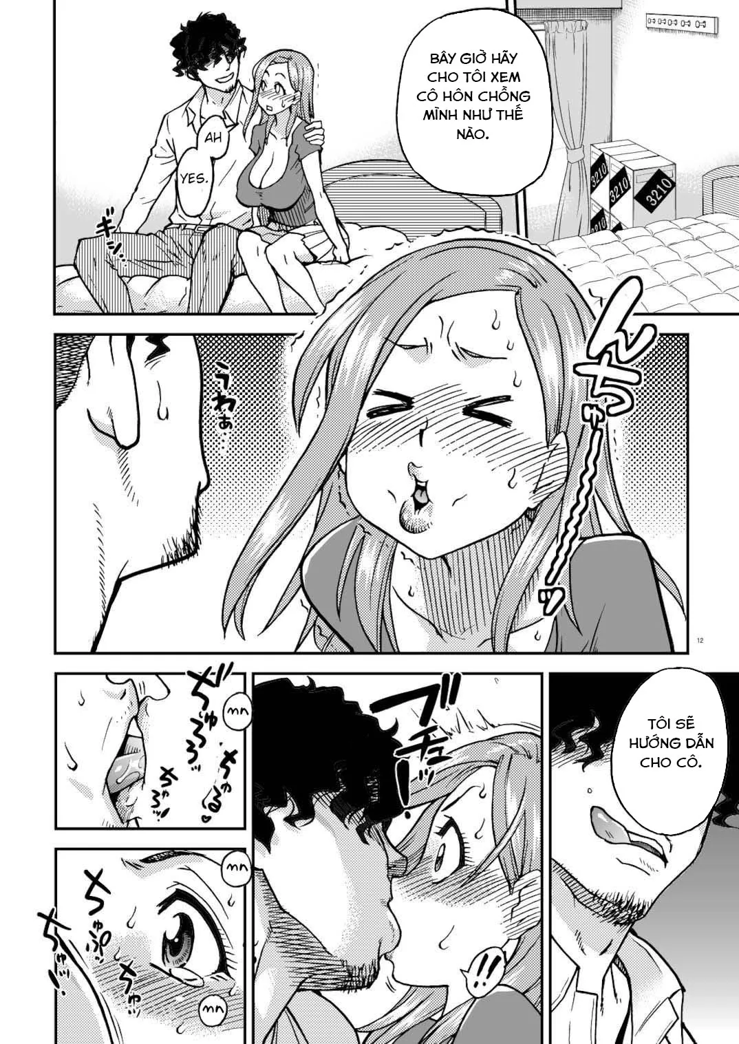HentaiVN.net - Ảnh 10 - Huấn Luyện Cô Vợ Nội Trợ Vú To [Daasan no Tame ni Okita Kyouko] - Chap 1
