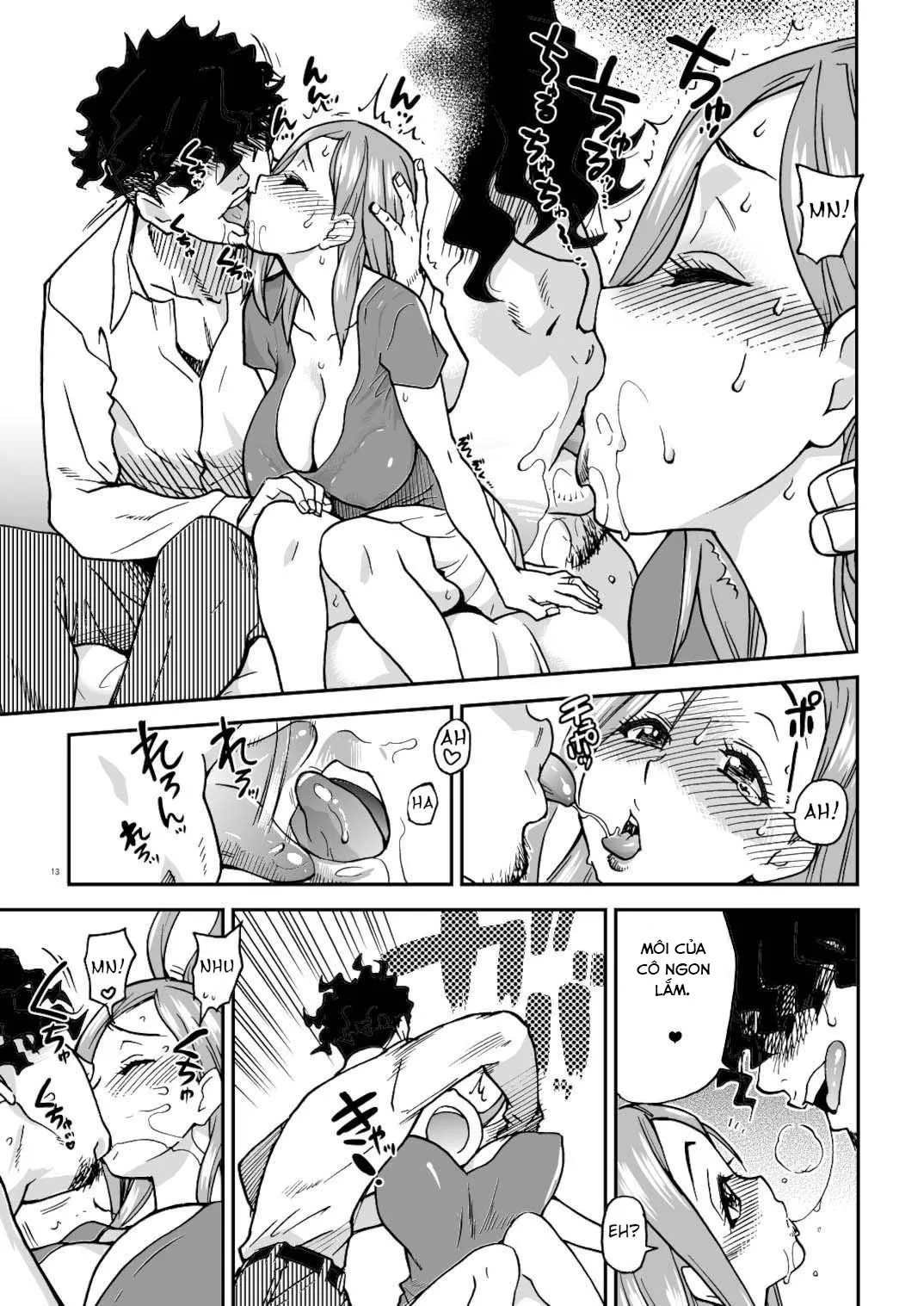HentaiVN.net - Ảnh 11 - Huấn Luyện Cô Vợ Nội Trợ Vú To [Daasan no Tame ni Okita Kyouko] - Chap 1