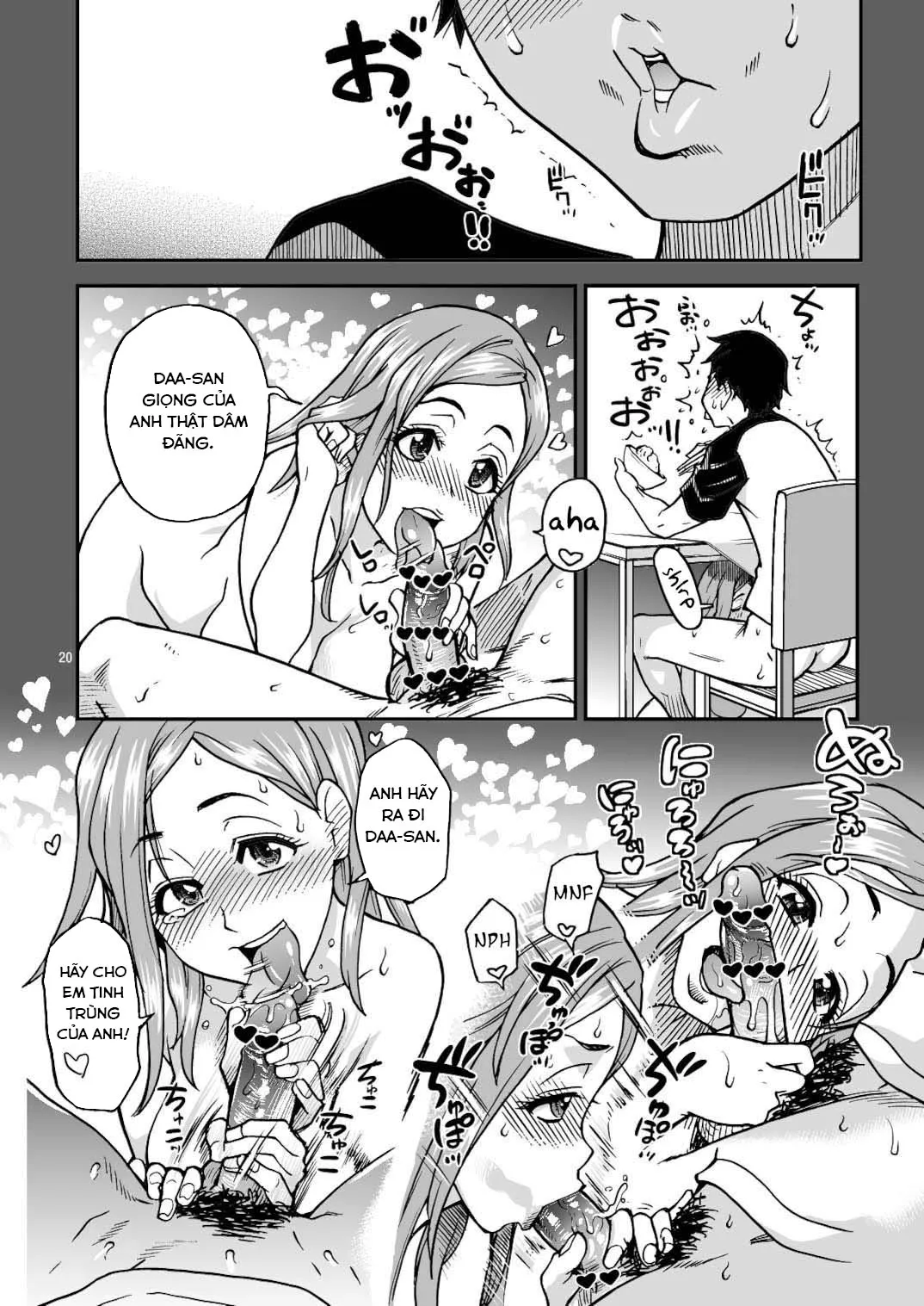 HentaiVN.net - Ảnh 18 - Huấn Luyện Cô Vợ Nội Trợ Vú To [Daasan no Tame ni Okita Kyouko] - Chap 1