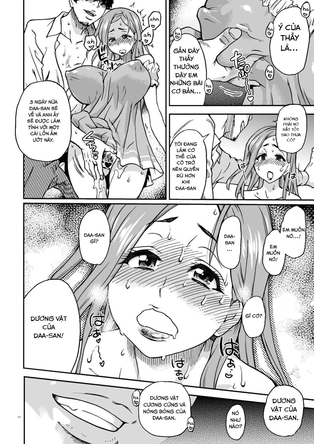 HentaiVN.net - Ảnh 26 - Huấn Luyện Cô Vợ Nội Trợ Vú To [Daasan no Tame ni Okita Kyouko] - Chap 1