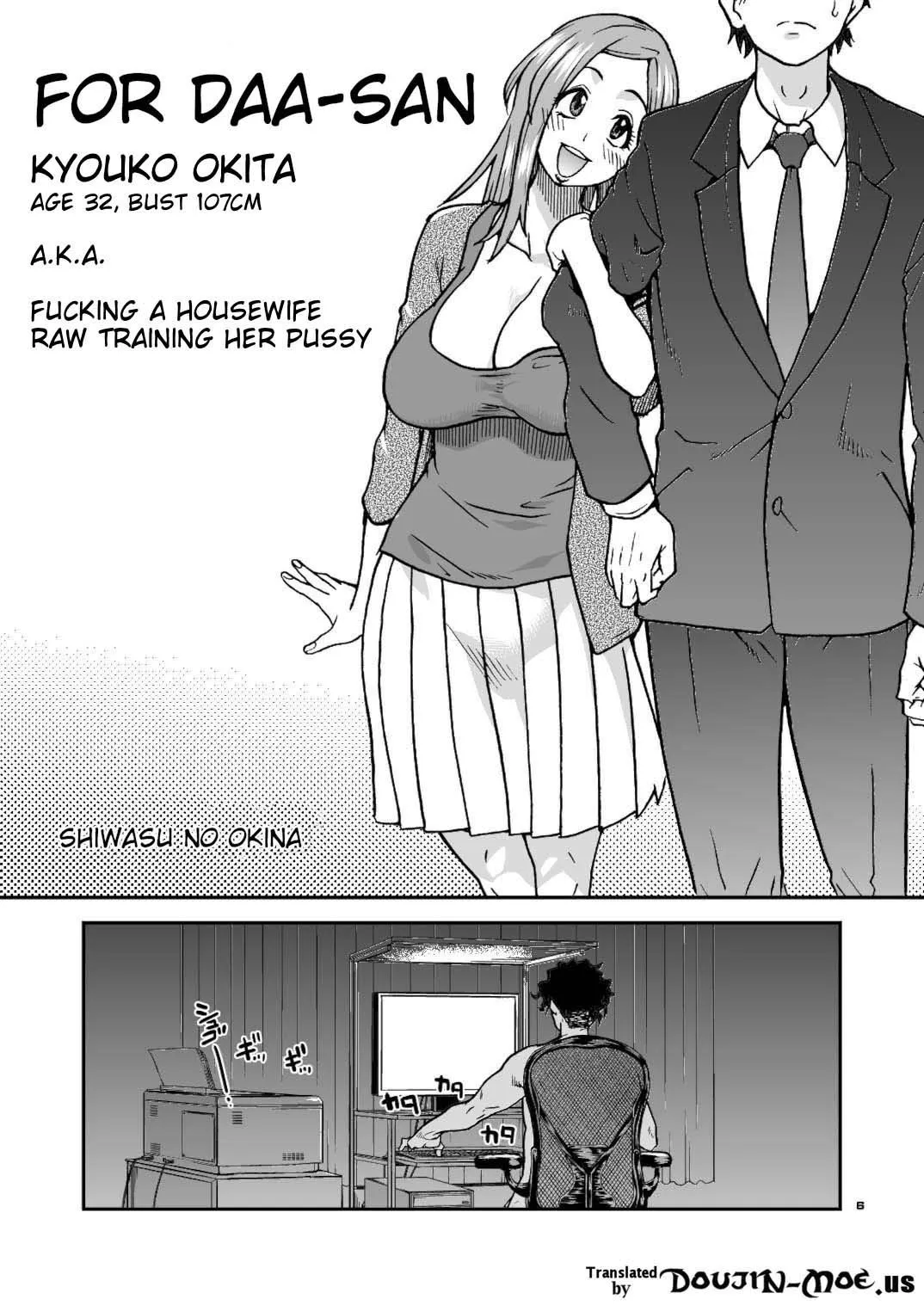 HentaiVN.net - Ảnh 4 - Huấn Luyện Cô Vợ Nội Trợ Vú To [Daasan no Tame ni Okita Kyouko] - Chap 1