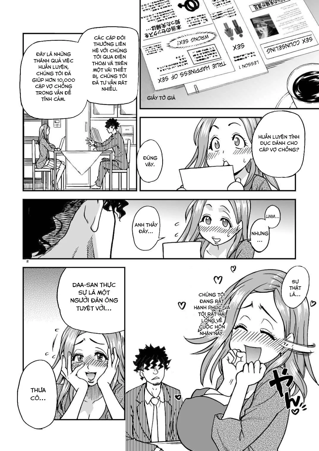 HentaiVN.net - Ảnh 6 - Huấn Luyện Cô Vợ Nội Trợ Vú To [Daasan no Tame ni Okita Kyouko] - Chap 1