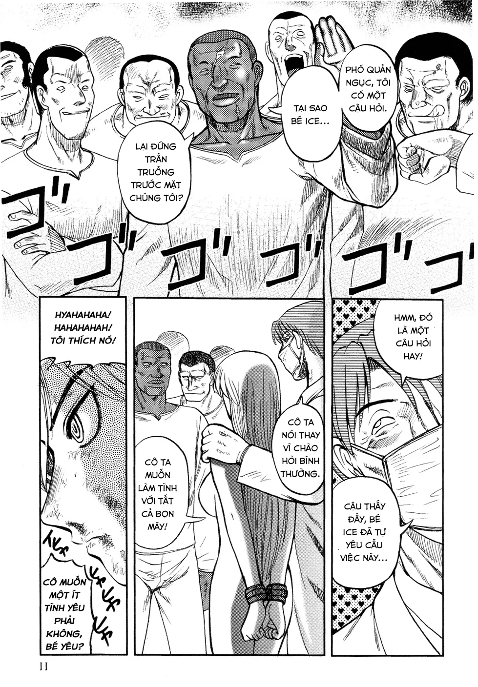 HentaiVN.net - Ảnh 13 - ICECREAM [Prison Island] - Chap 1