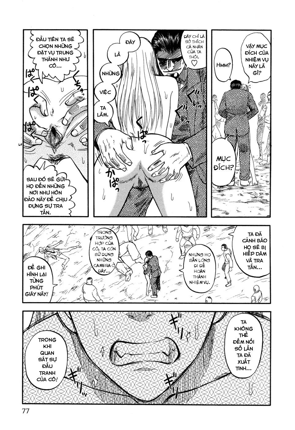 HentaiVN.net - Ảnh 11 - ICECREAM [Prison Island] - Chap 5