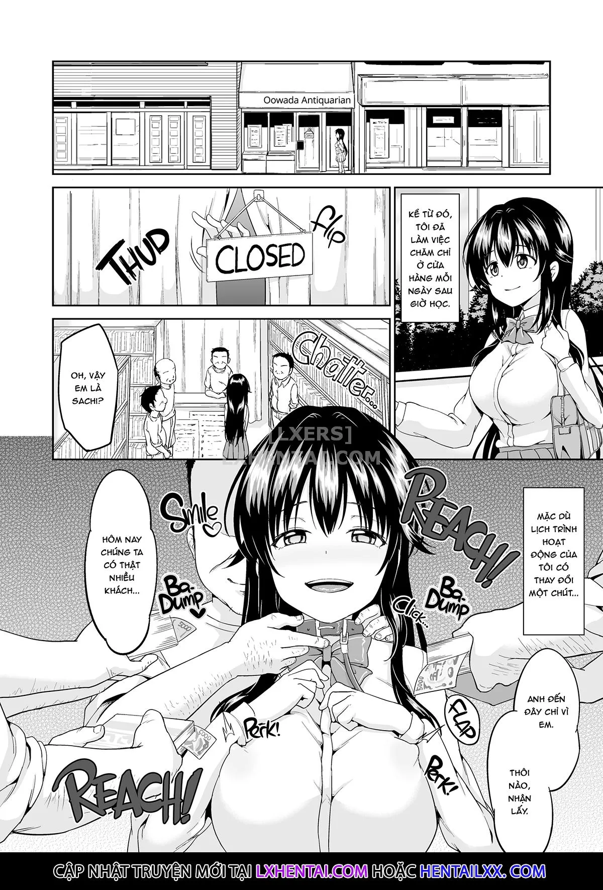 HentaiVN.net - Ảnh 20 - Sachi's Part-time Job [Sachi-chan no Arbeit; さちちゃんのアルバイト] - Chap 4 - END