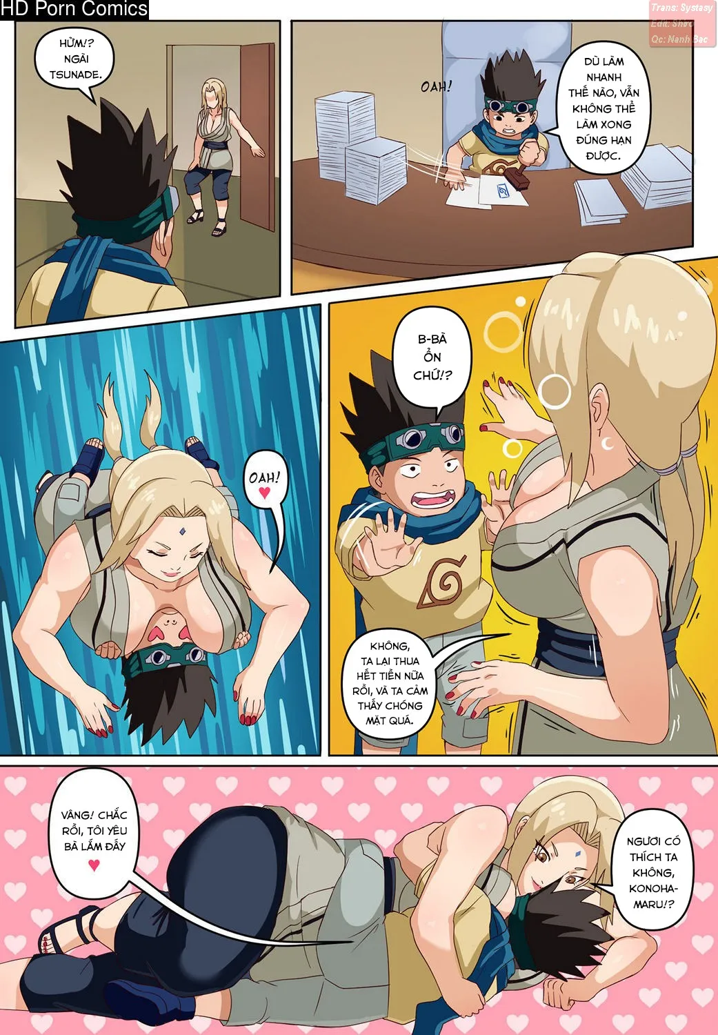 HentaiVN.net - Ảnh 11 - Tsunade & Konohamaru comic porn - Oneshot