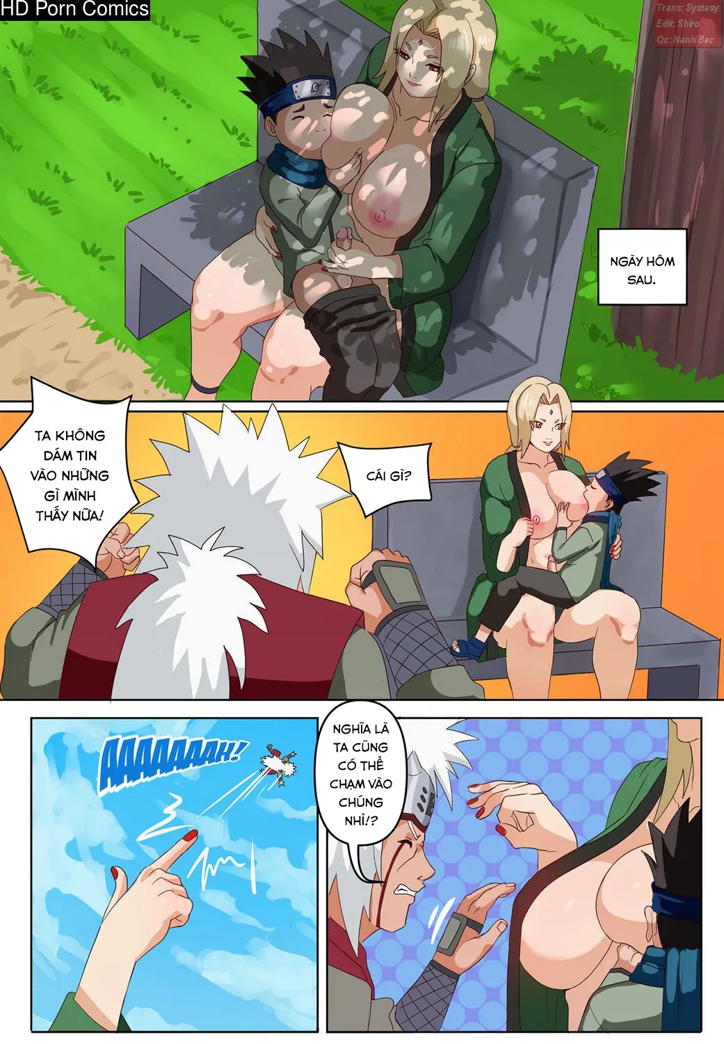 HentaiVN.net - Ảnh 34 - Tsunade & Konohamaru comic porn - Oneshot