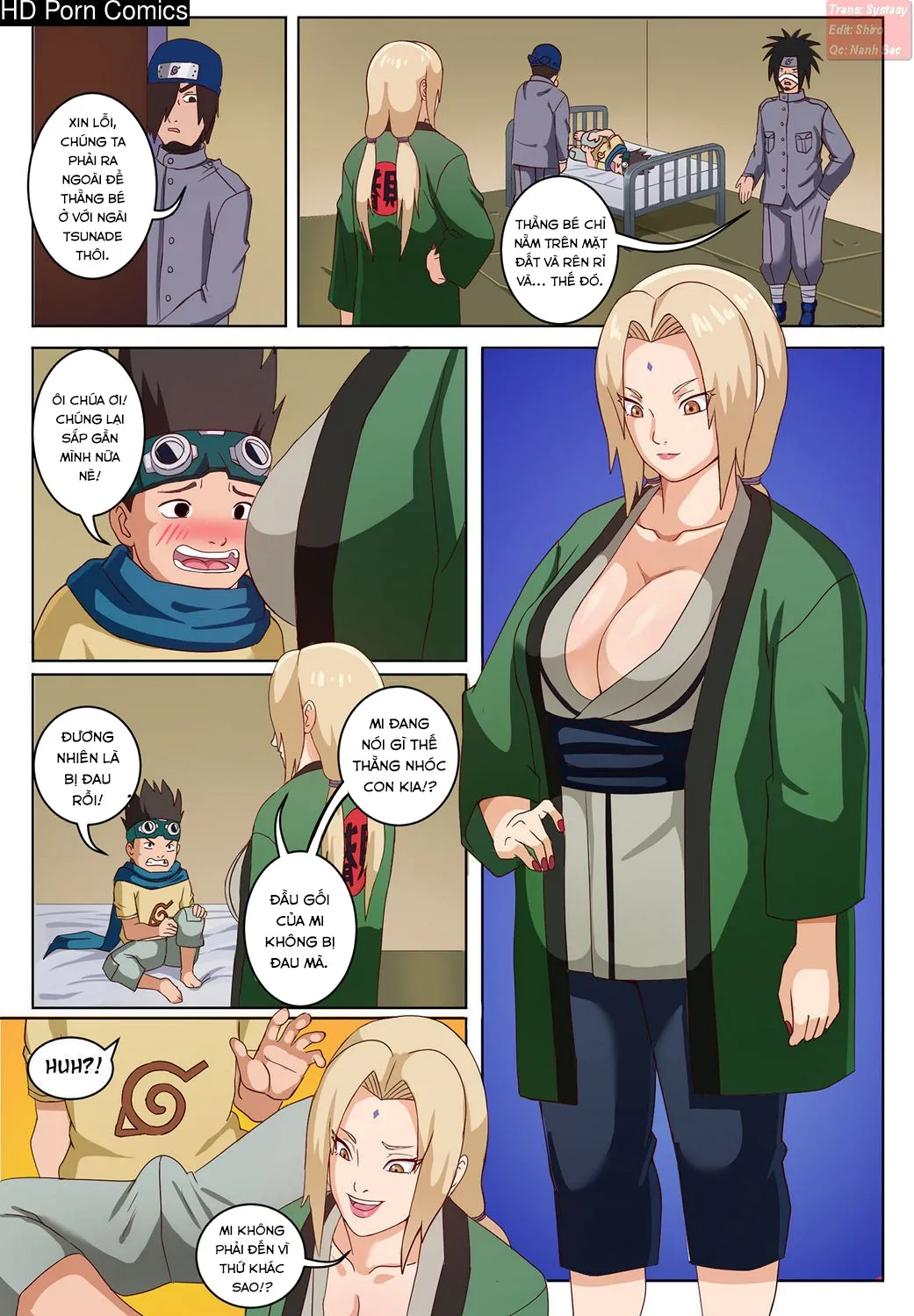 HentaiVN.net - Ảnh 4 - Tsunade & Konohamaru comic porn - Oneshot