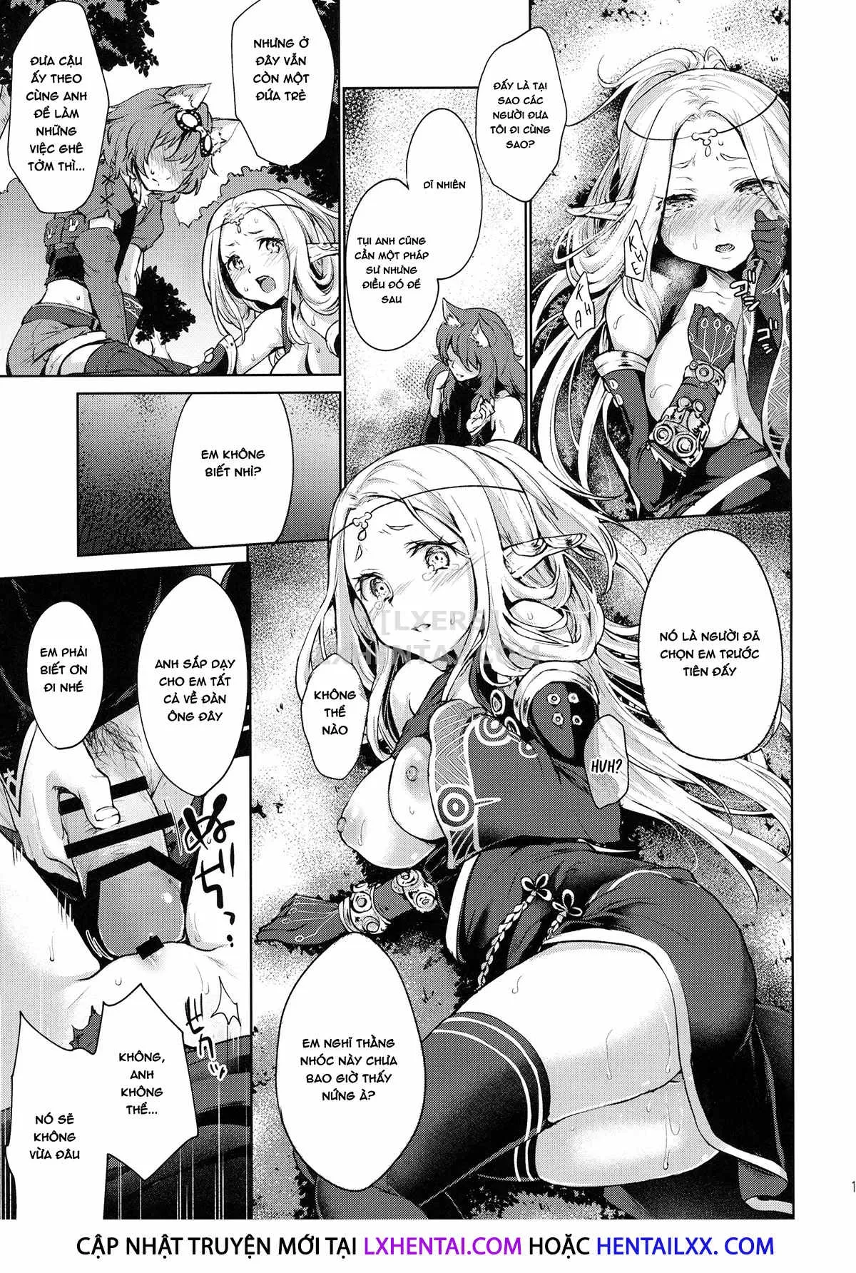 HentaiVN.net - Ảnh 14 - Hajimete No Sekaiju - Chap 1