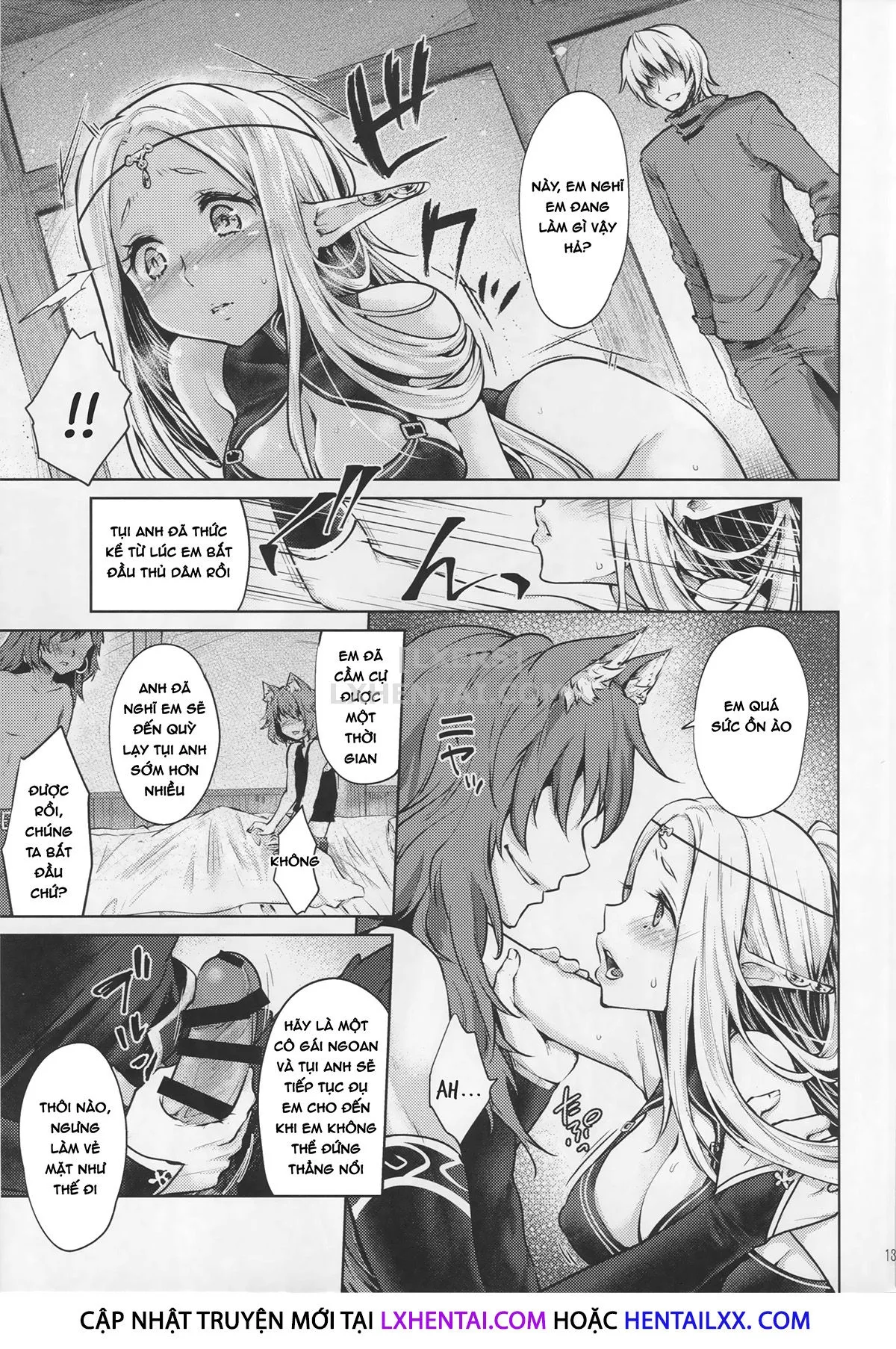 HentaiVN.net - Ảnh 16 - Hajimete No Sekaiju - Chap 3