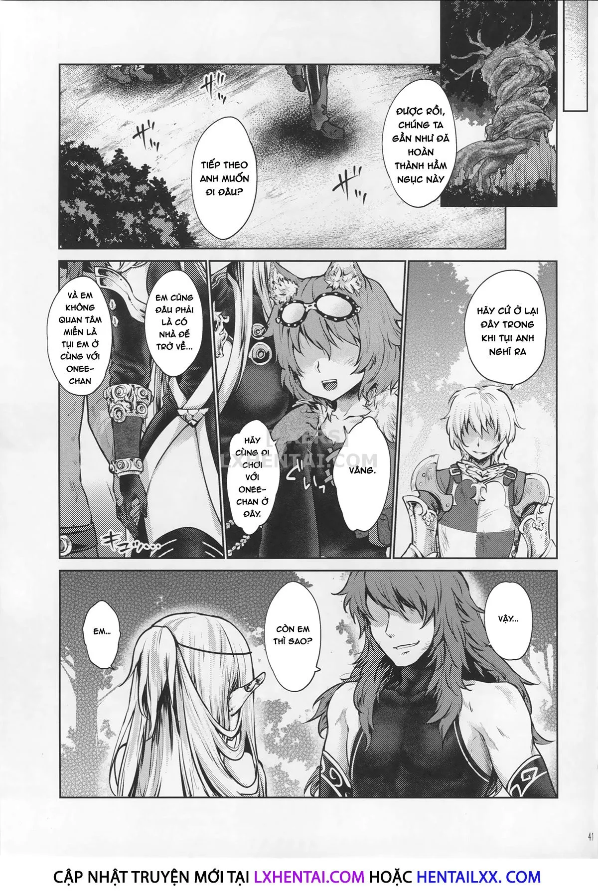 HentaiVN.net - Ảnh 44 - Hajimete No Sekaiju - Chap 3