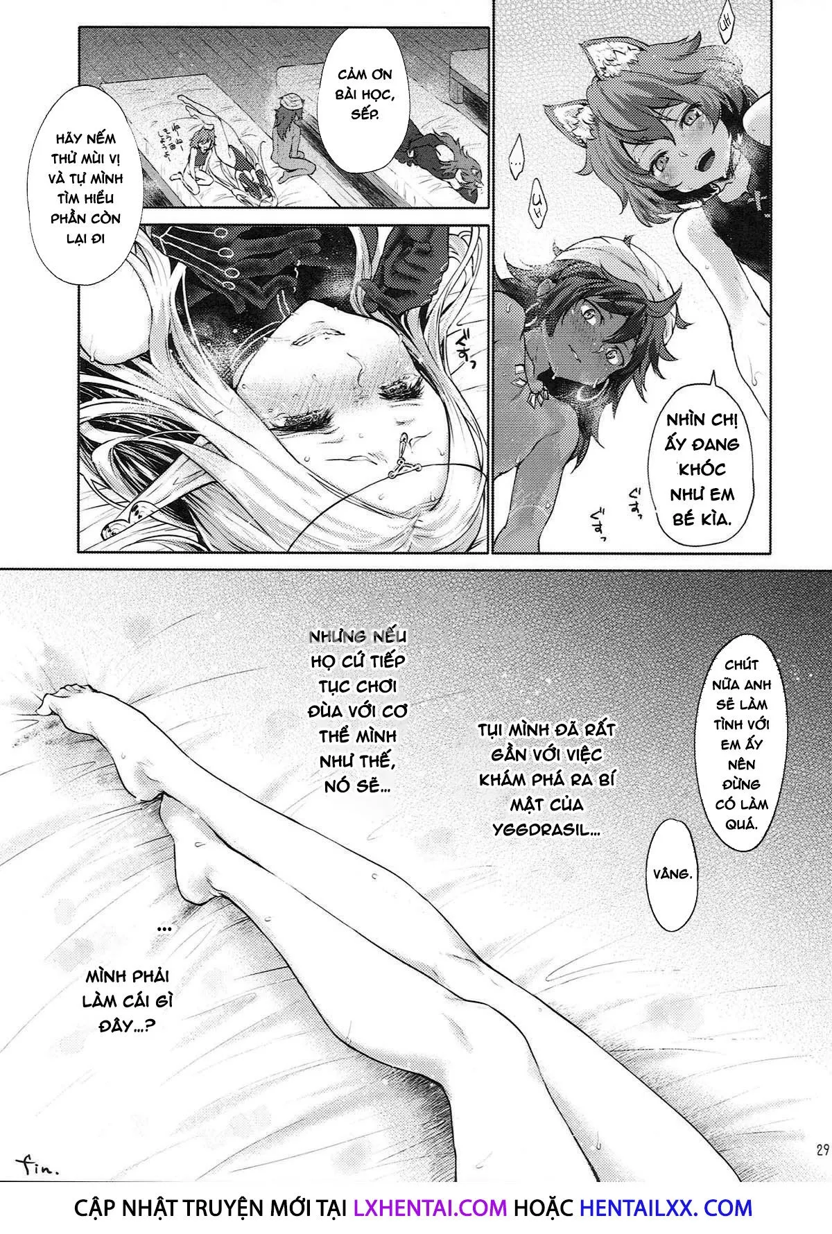 HentaiVN.net - Ảnh 32 - Hajimete No Sekaiju - Chap 5 - Extra