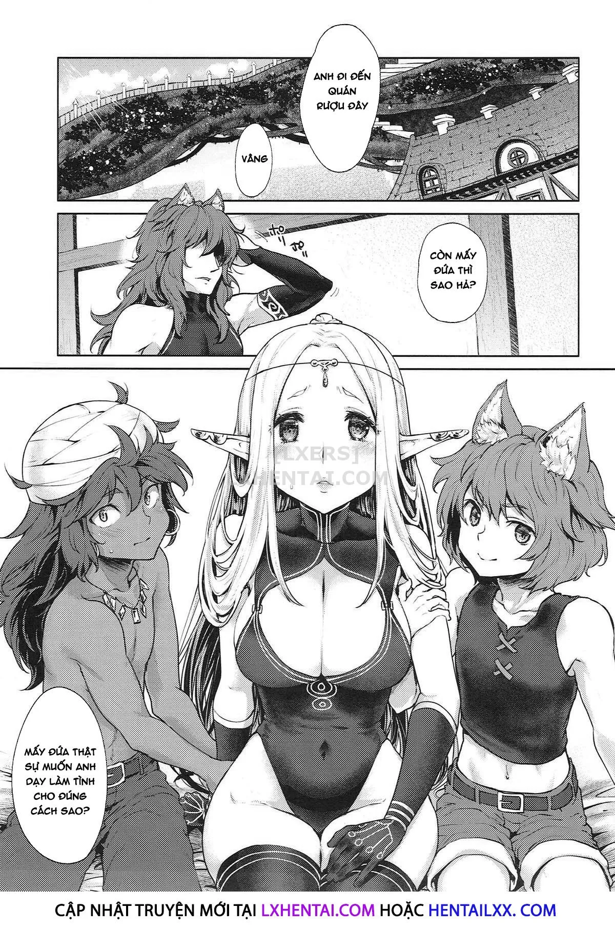 HentaiVN.net - Ảnh 6 - Hajimete No Sekaiju - Chap 5 - Extra