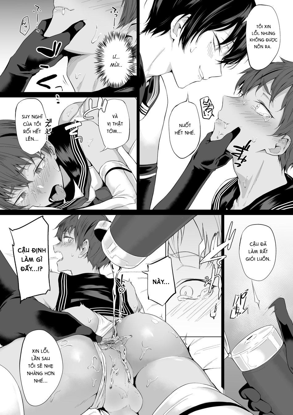 HentaiVN.net - Ảnh 14 - “Konna no, Mou Manko da yo…” Osananajimi no Gokubuto Chinpo de Josou Mesuiki o Oshiekomareta Boku - one shot