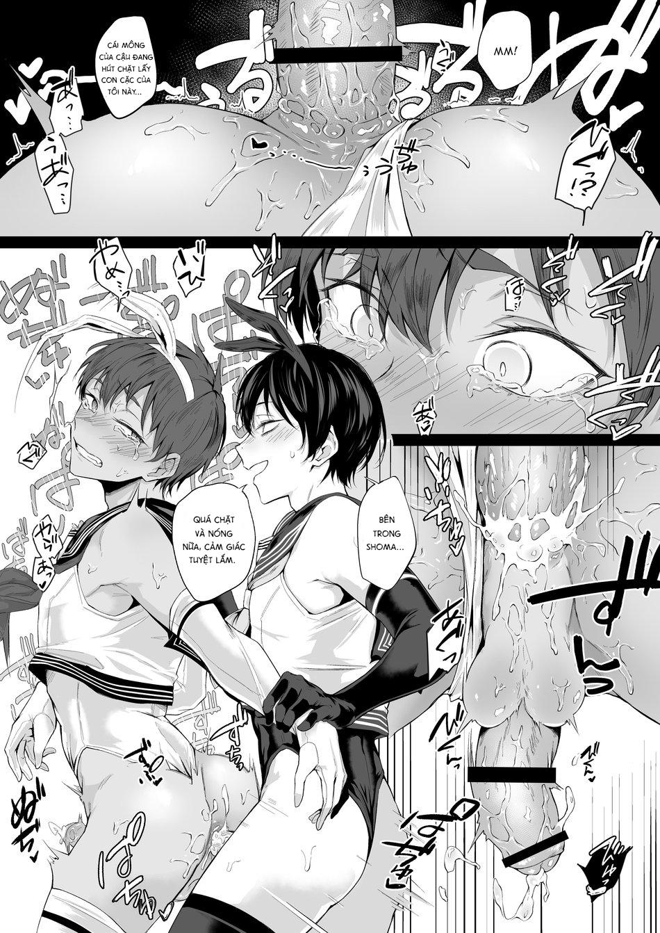 HentaiVN.net - Ảnh 17 - “Konna no, Mou Manko da yo…” Osananajimi no Gokubuto Chinpo de Josou Mesuiki o Oshiekomareta Boku - one shot