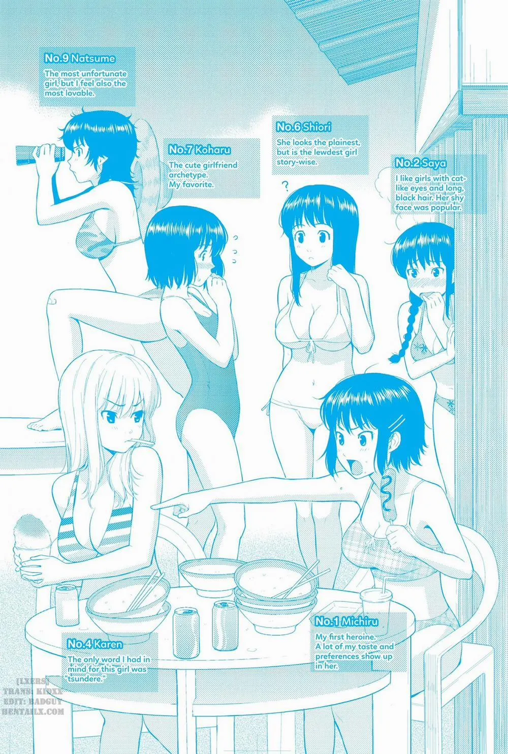 HentaiVN.net - Ảnh 21 - Bashful Break - Chương 0 Bloom by the Sea