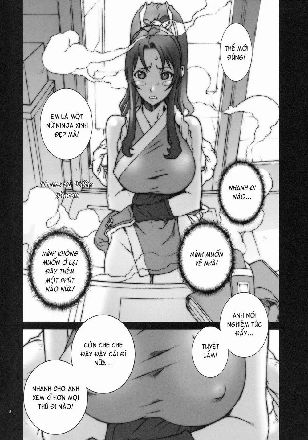 HentaiVN.net - Ảnh 9 - Kachousen (King of Fighters) - Chương 2