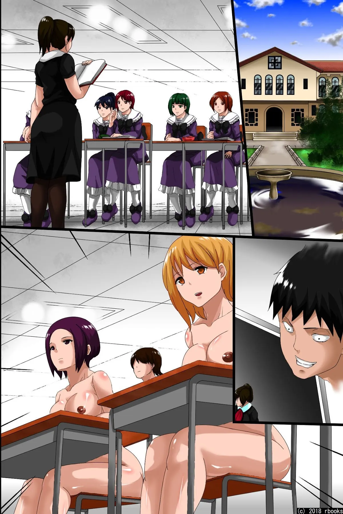 HentaiVN.net - Ảnh 50 - Academy Controlled By One Man ~ Time Stop & Hypnotic Mind Control [Academy controlled by one man] - Artist CG