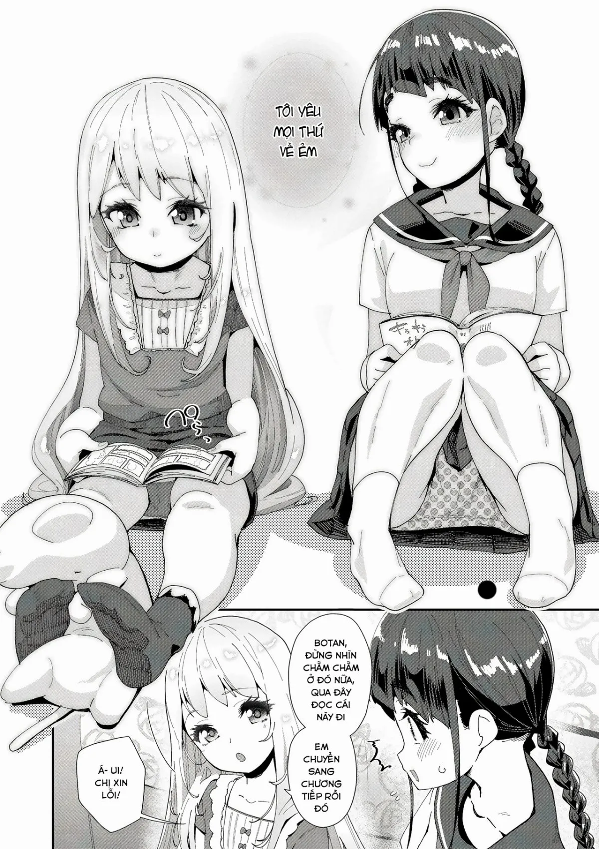 HentaiVN.net - Ảnh 8 - Mật hoa và Bướm [Mitsu to Chou - Decoy and Sacrifice; Nectar & Butterfly] - Chap 1- Mật hoa và Bướm ( Nectar&Butterfly)